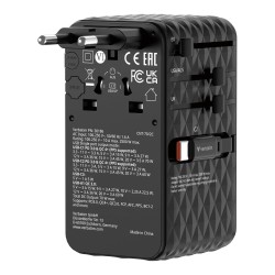 Adapter podróżny Verbatim Charge 'n' Travel GaN III globalny… | PartsPC.pl