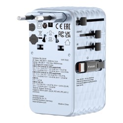 Adapter podróżny Verbatim Charge 'n' Travel GaN III globalny… | PartsPC.pl