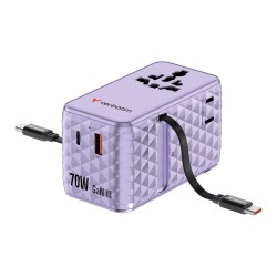 Adapter podróżny Verbatim Charge 'n' Travel GaN III globalny… | PartsPC.pl