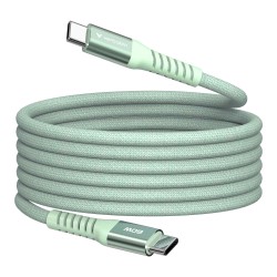 Kabel Verbatim USB-C(M) - USB-C(M) 1,2m, 60W, PD, zielony | PartsPC.pl