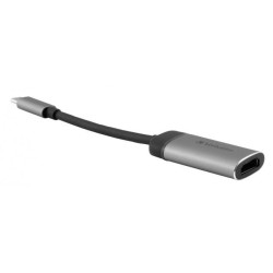 Kabel adapter Verbatim USB type-C(M) - HDMI(F) 0,1m czarno-s… | PartsPC.pl