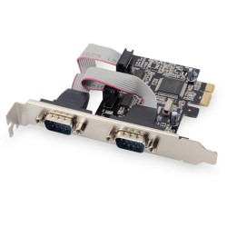 Kontroler COM DIGITUS PCIe, 2x RS-232/COM, Low Profile, Chip… | PartsPC.pl