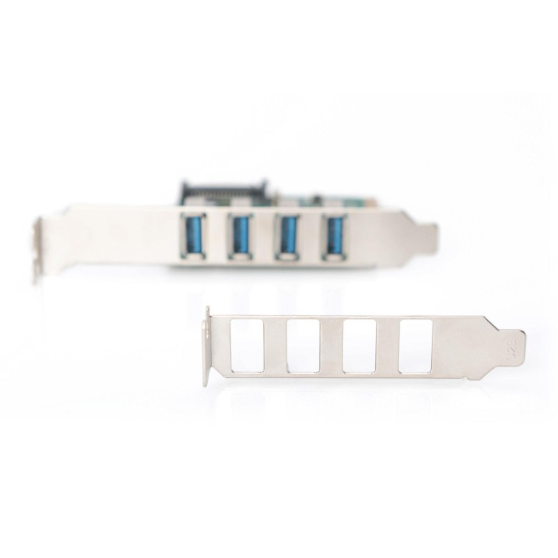 Kontroler USB 3.0 DIGITUS PCIe, 4x USB 3.0, Chipset VL805 | PartsPC.pl