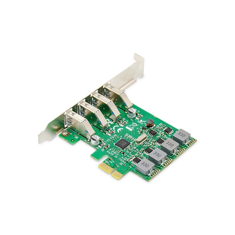 Kontroler USB 3.0 DIGITUS PCIe, 4x USB 3.0, Low Profile, Chi… | PartsPC.pl