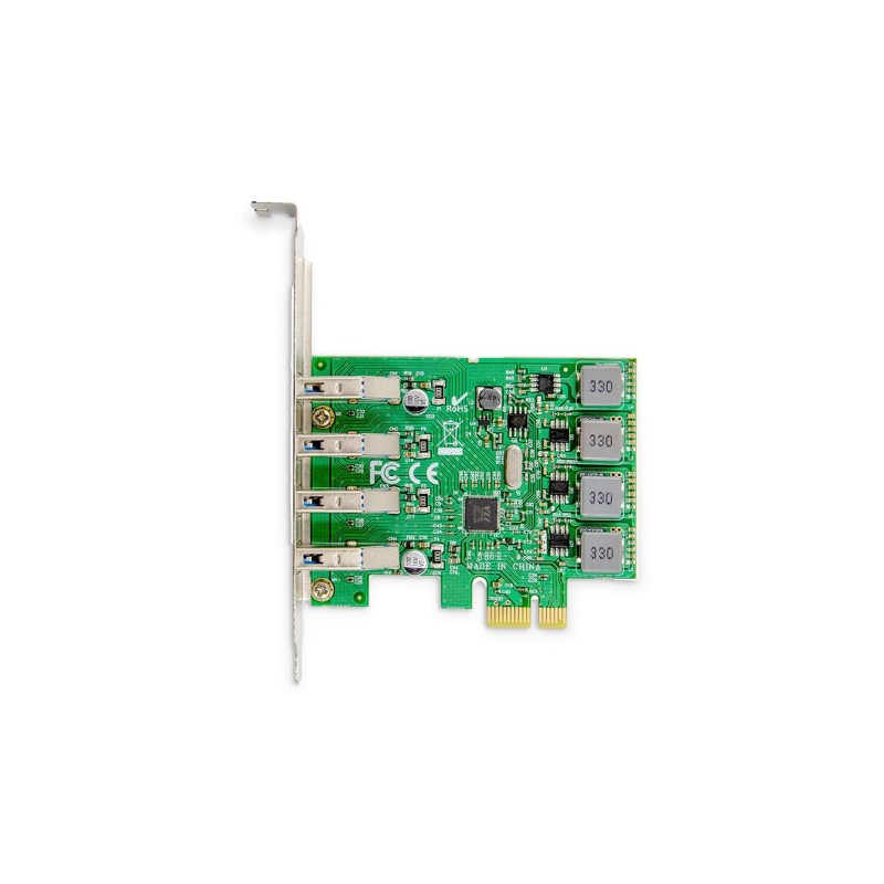 Kontroler USB 3.0 DIGITUS PCIe, 4x USB 3.0, Low Profile, Chi… | PartsPC.pl