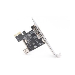 Kontroler Firewire (400) DIGITUS PCI Express, 3xZew. IEEE139… | PartsPC.pl