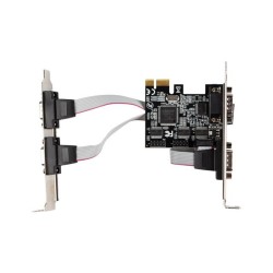 Karta Lanberg PCI Express - COM 9Pin x4 + śledzie low profil… | PartsPC.pl