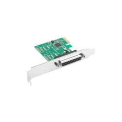 Karta Lanberg PCI Express - LPT (DB25) x1 + śledź low profil… | PartsPC.pl