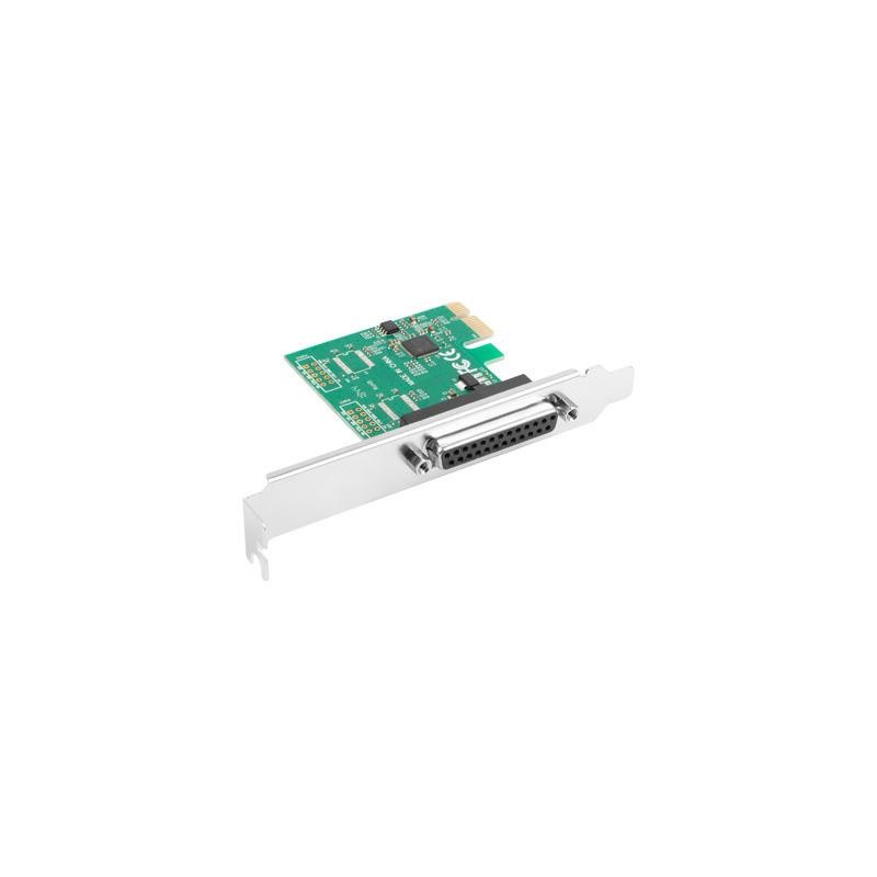 Karta Lanberg PCI Express - LPT (DB25) x1 + śledź low profil… | PartsPC.pl