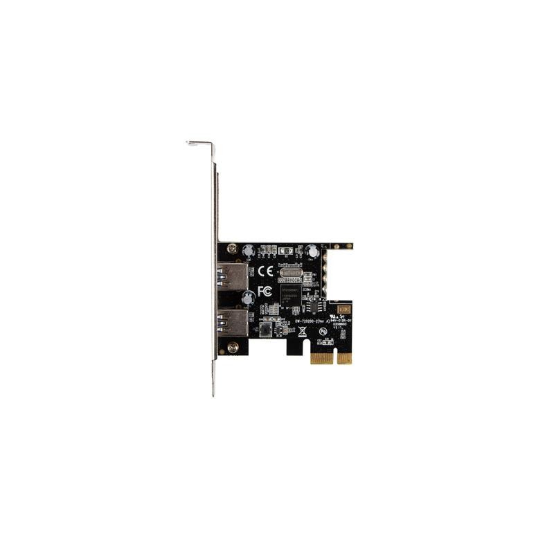 Karta Lanberg PCI Express - USB 3.1 Gen1 2-port + śledź low … | PartsPC.pl