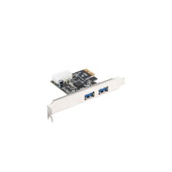 Karta Lanberg PCI Express - USB 3.1 Gen1 2-port + śledź low … | PartsPC.pl