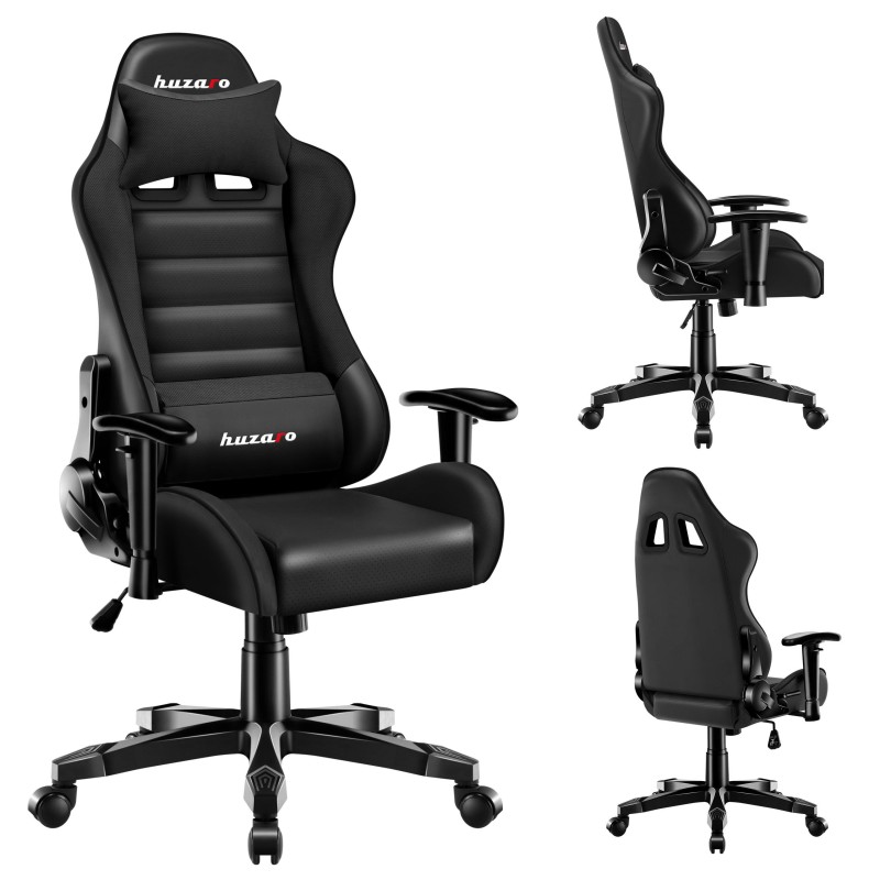Fotel gamingowy dla dziecka Huzaro Ranger 6.0 Black | PartsPC.pl