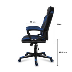 Fotel gamingowy Huzaro Force 2.5 BLUE MESH | PartsPC.pl