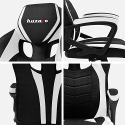 Fotel gamingowy Huzaro Force 2.5 WHITE MESH | PartsPC.pl