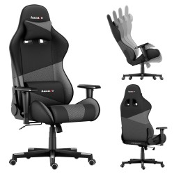 Fotel Gamingowy Huzaro Force 6.2 Grey Mesh | PartsPC.pl