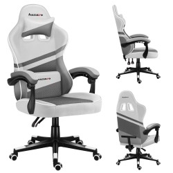 Fotel gamingowy Huzaro Force 4.4 White Mesh | PartsPC.pl