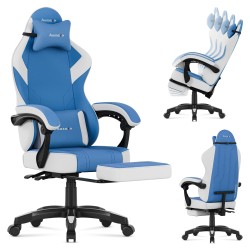 Fotel gamingowy Huzaro Force 3.7 Blue | PartsPC.pl