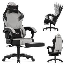 Fotel gamingowy Huzaro Force 3.7 Grey | PartsPC.pl