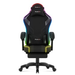 Fotel gamingowy Huzaro Force 3.7 RGB Black | PartsPC.pl