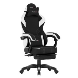 Fotel gamingowy Huzaro Force 3.7 White Carbon | PartsPC.pl