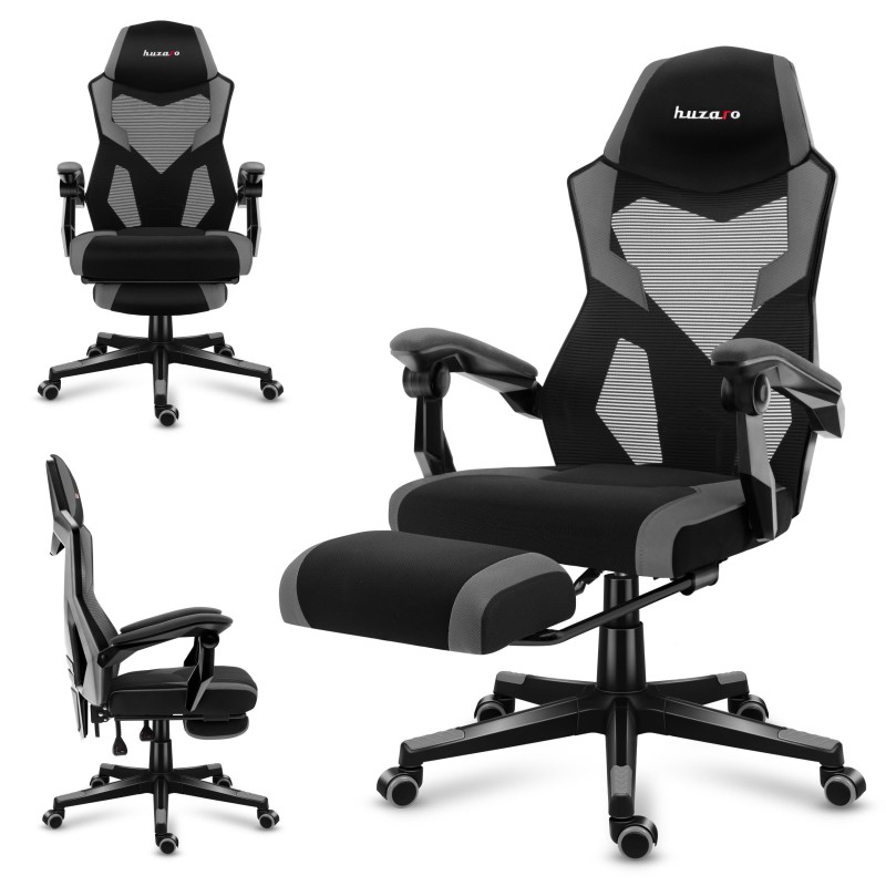 Fotel gamingowy Huzaro Combat 3.1 Grey | PartsPC.pl