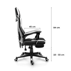 Fotel gamingowy Huzaro Combat 3.1 White | PartsPC.pl