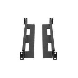 Zestaw szyn montażowych Lanberg do szaf 19" przesuwne 396 x 680 mm czarny