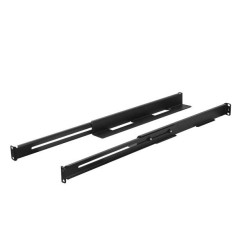 Zestaw szyn montażowych Lanberg do szaf 19" przesuwne 396 x 680 mm czarny