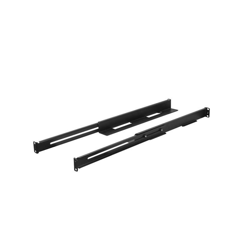Zestaw szyn montażowych Lanberg do szaf 19" przesuwne 396 x 680 mm czarny