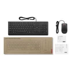 Lenovo Klawiatura i mysz Essential Wired Combo 4X31R64400 | PartsPC.pl