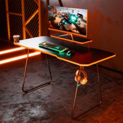 Maclean Biurko gamingowe z półką na monitor RS170 | PartsPC.pl