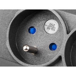 Listwa zasilająca Armac Multi M3 1,5M 3 gniazd czarny | PartsPC.pl
