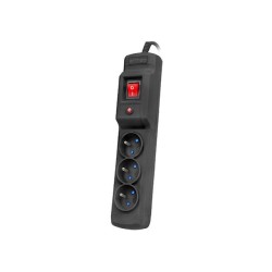 Listwa zasilająca Armac Multi M3 5m 3x PL czarna | PartsPC.pl