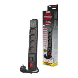 Listwa przeciwprzepięciowa Acar F4 USB A+C W2439 z szybką ładowarką 1,5m