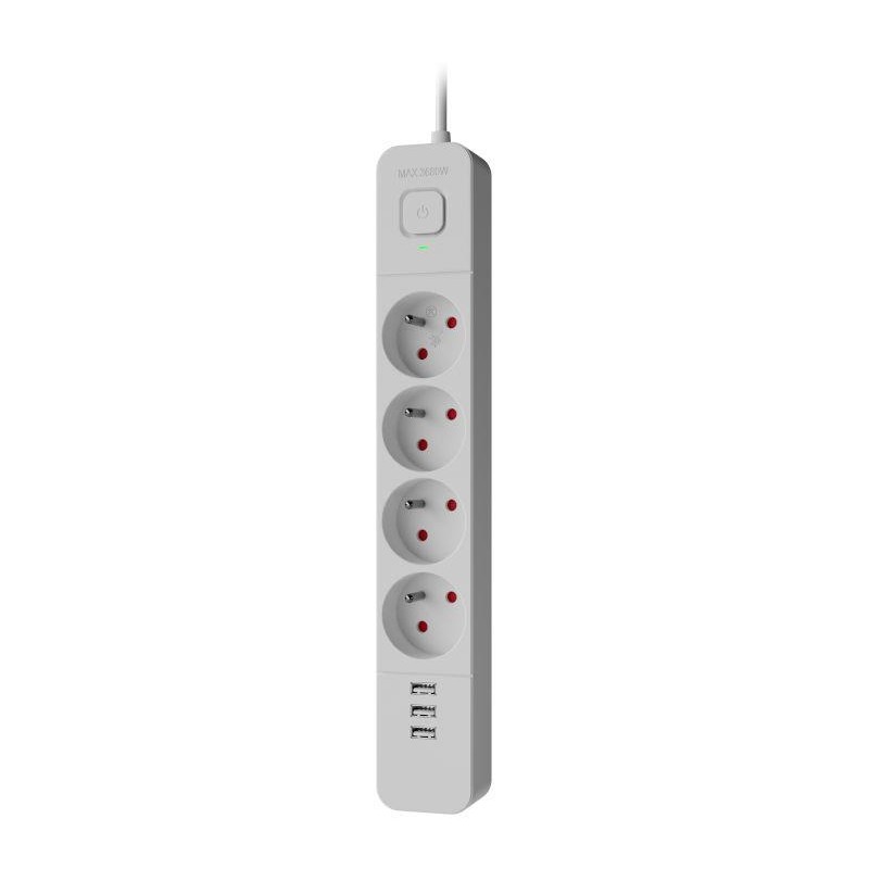 Listwa zasilająca Defender SFS 133 1,5 m, 4 gniazda, 3x USB … | PartsPC.pl