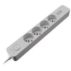 Listwa zasilająca Defender SFS 133 1,5 m, 4 gniazda, 3x USB … | PartsPC.pl