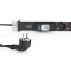 Listwa zasilająca DIGITUS PDU 19" RACK 6xSchuko kabel 2m 1xS… | PartsPC.pl