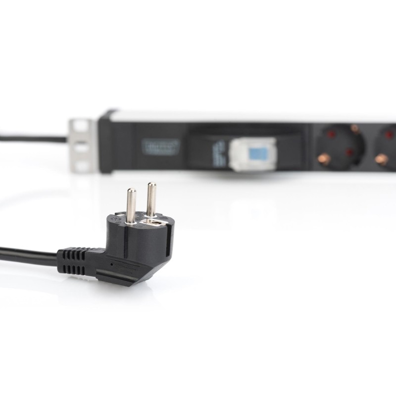 Listwa zasilająca DIGITUS PDU 19" RACK 6xSchuko kabel 2m 1xS… | PartsPC.pl