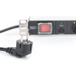 Listwa zasilająca DIGITUS PDU 19" RACK 7xSchuko kabel 2m 1xSchuko 16A