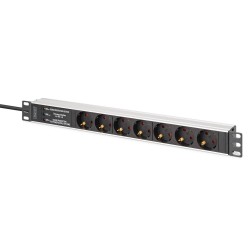 Listwa zasilająca DIGITUS PDU Rack 19" z zab. przeciwprzepię… | PartsPC.pl
