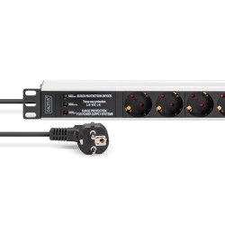 Listwa zasilająca DIGITUS PDU Rack 19" z zab. przeciwprzepię… | PartsPC.pl