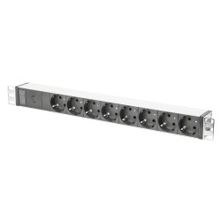 Listwa zasilająca DIGITUS PDU 19" RACK 8xSchuko kabel 2m 1xC… | PartsPC.pl