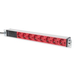 Listwa zasilająca DIGITUS PDU 19" RACK 8xSchuko kabel 2m 1xC… | PartsPC.pl