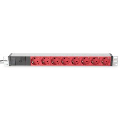 Listwa zasilająca DIGITUS PDU 19" RACK 8xSchuko kabel 2m 1xC… | PartsPC.pl