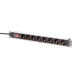 Listwa zasilająca DIGITUS PDU Rack 19" z zabezpieczeniem prz… | PartsPC.pl
