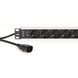 Listwa zasilająca DIGITUS PDU Rack 19" z bezpiecznikiem prze… | PartsPC.pl