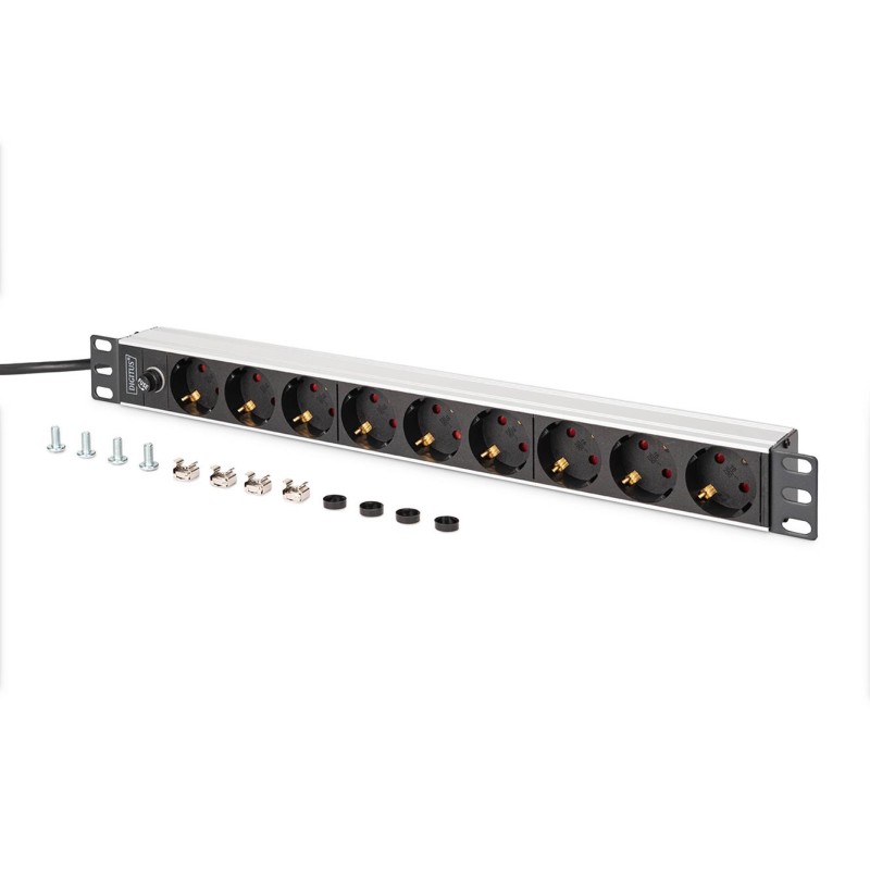 Listwa zasilająca DIGITUS PDU Rack 19" z bezpiecznikiem prze… | PartsPC.pl