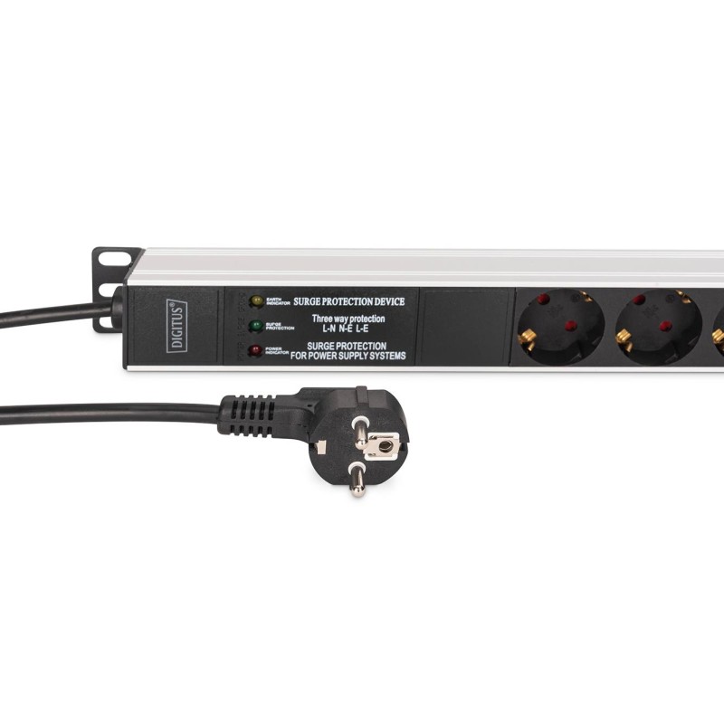 Listwa zasilająca DIGITUS PDU Rack (620mm) z zab. przeciwprz… | PartsPC.pl
