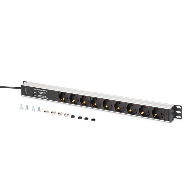 Listwa zasilająca DIGITUS PDU Rack (620mm) z zab. przeciwprz… | PartsPC.pl