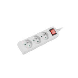 Lanberg PS1-03E-0150-W — Listwa przedłużająca 3 × 230 V